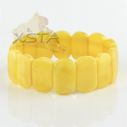 Light butterscotch amber bracelet classic style